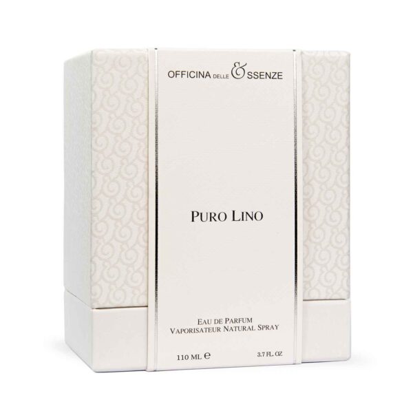 Eau de Parfum package Puro Lino