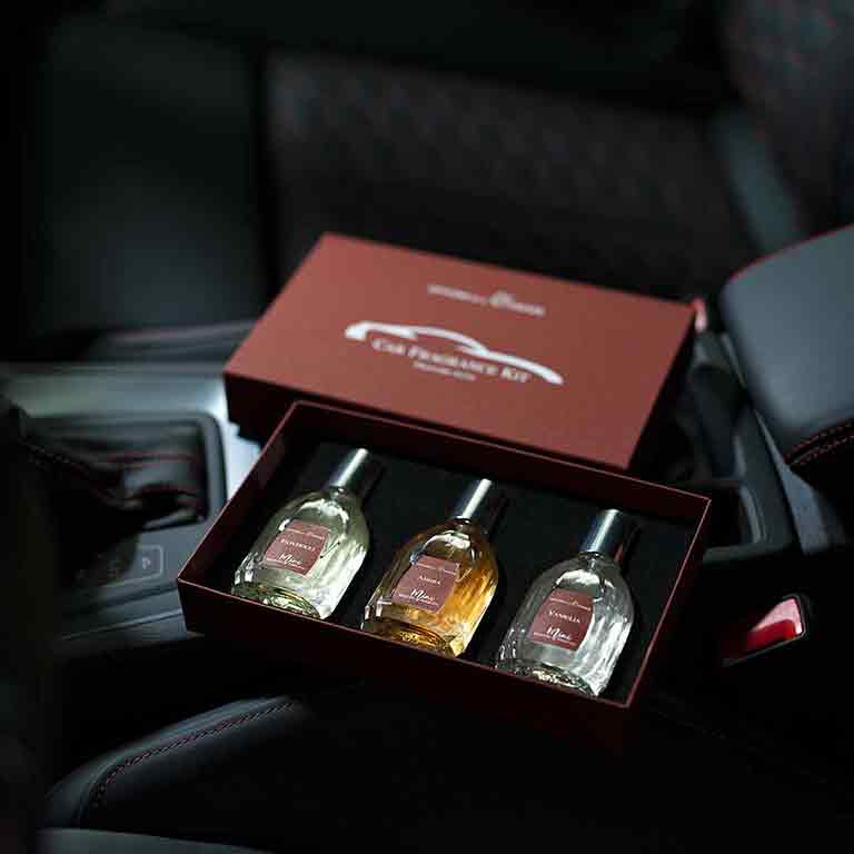 Car Fragrance Kit, best luxury car perfumes Made in Italy Officina delle Essenze